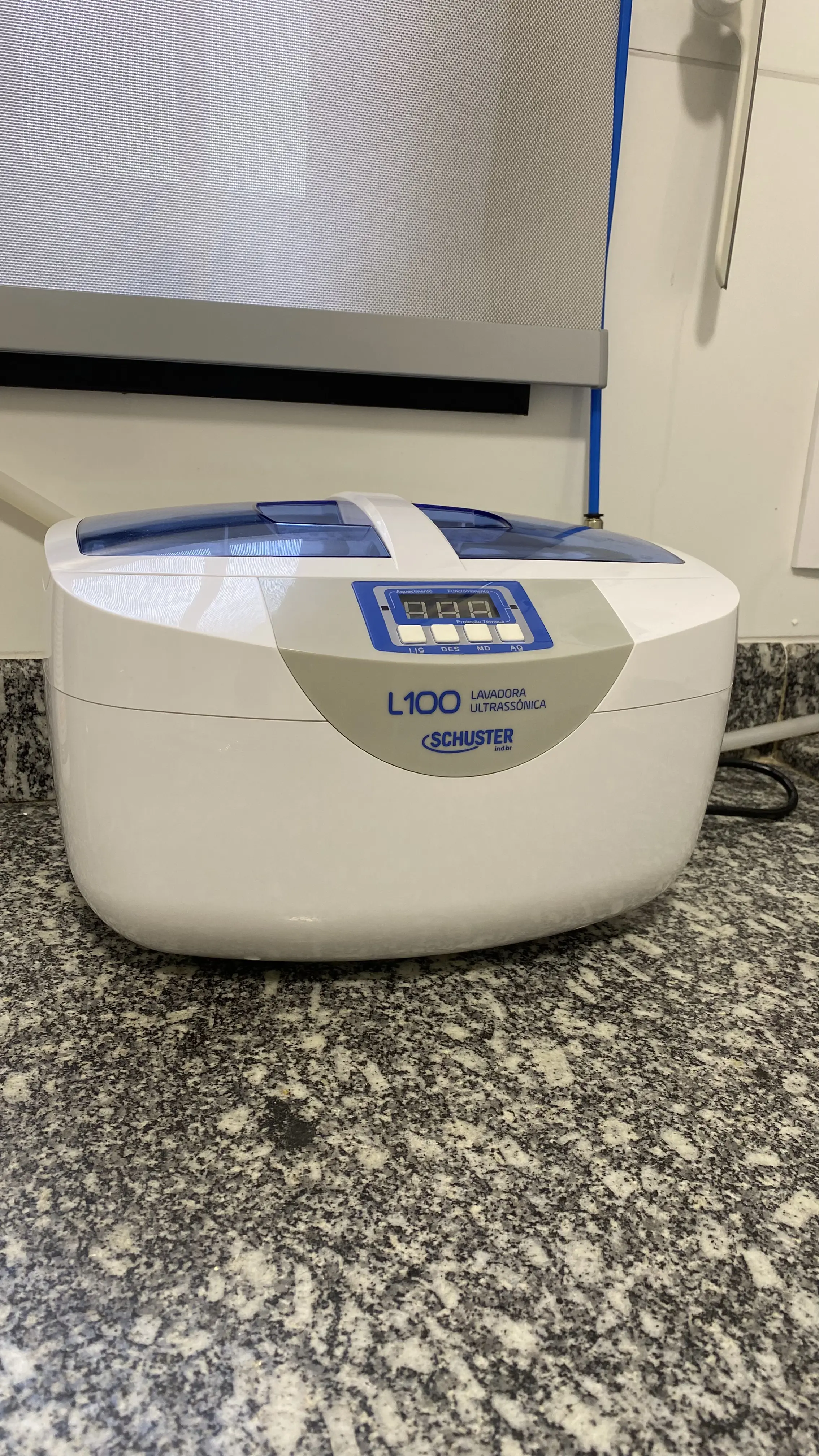 Lavadora Ultrassônica Schuster L100, Esterilização